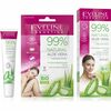 EVELINE 99% NATURAL ALOE VERA Набор: крем д/депиляции лица и подбородка + гель п/депиляции