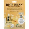 EKEL Тканевая маска для лица RICE BRAN 25 мл