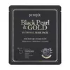 Гидрогелевая маска для лица с черным жемчугом и золотом Petitfee Black Pearl & Gold Hydrogel Mask Pack, 1 шт