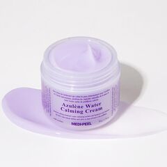 Легкий успокаивающий гель-крем с азуленом Medi-Peel Azulene Water Calming Cream, 50 мл, изображение 2