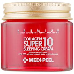 Омолаживающий ночной крем для лица с коллагеном Medi-Peel Collagen Super10 Sleeping Cream, 50 мл