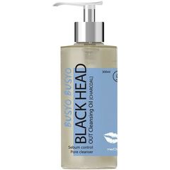 Гидрофильное масло от черных точек с древесным углем Med B Busyo Busyo Black Head OUT Cleansing Oil[Charcoal], 300 мл