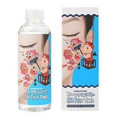 Тонер-пилинг с фруктовыми кислотами Elizavecca Hell-Pore Clean Up Aha Fruit Toner, 200 мл, изображение 6