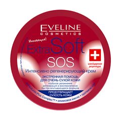 EVELINE "Extra soft" SOS Интенсивно регенерирующий крем 200 мл, изображение 2
