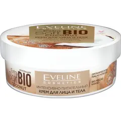EVELINE "Extra soft Bio" Интенсивно питательный крем для лица и тела 200 мл, изображение 3