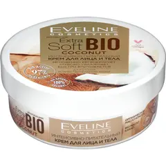 EVELINE "Extra soft Bio" Интенсивно питательный крем для лица и тела 200 мл, изображение 2