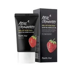 Маска-пленка с экстрактом клубники для носа Farmstay Real Strawberry Peel-off Nose Pack, 60 мл, изображение 5