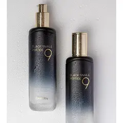 Омолаживающий тонер с комплексом из 9 пептидов FarmStay Black Snail Peptide9 Perfect Toner, 120 мл, изображение 3