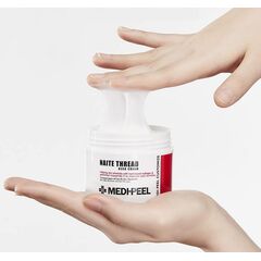 Подтягивающий крем для шеи с пептидным комплексом Medi-Peel Naite Thread Neck Cream, 100 мл, изображение 2
