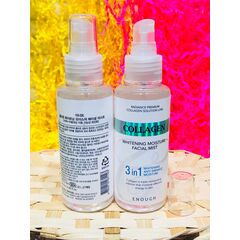 Увлажняющий осветляющий мист с коллагеном Enough collagen 3 in 1 mist, 100 мл, изображение 4