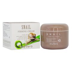 ANYVERA CREAM SNAIL Омолаживающий крем с муцином улитки 100 мл, изображение 2