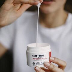Подтягивающий крем для шеи с пептидным комплексом Medi-Peel Naite Thread Neck Cream, 100 мл, изображение 4