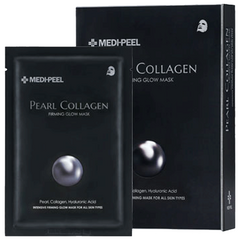 Разглаживающая маска с жемчугом и коллагеном Medi-Peel Pearl Collagen Mask, 25 мл\10 шт в упаковке, изображение 4