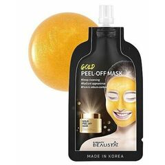 Обновляющая маска с золотом для лица Beausta Gold Peel Off Mask, 20 мл