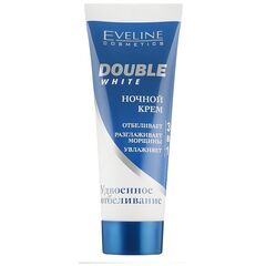 EVELINE "Double white" Ночной крем 3в1 75 мл, изображение 2