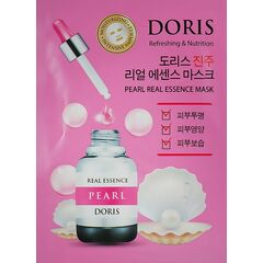 DORIS Тканевая маска для лица с экстрактом жемчуга PEARL REAL ESSENCE 25 мл