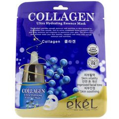EKEL Тканевая маска для лица COLLAGEN 25 мл, изображение 3