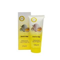 CELLIO Скраб с яичным и улиточным экстрактом, изображение 3