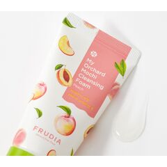 Увлажняющая пенка для умывания с персиком Frudia My Orchard Mochi Cleansing Foam, 120 мл, изображение 2