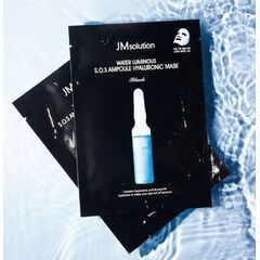 Ультратонкая маска с гиалуроновой кислотой JMsolution Water Luminous S.O.S. Ampoule Hyaluronic Mask, 30 мл, изображение 2