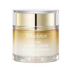 Питательный омолаживающий крем c экстрактом икры и золотом Jmsolution Active Golden Caviar Nourishing Cream Prime, 60 мл