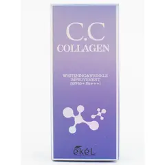 EKEL CC-крем ВЫРАВНИВАЮЩИЙ ТОН КОЖИ С КОЛЛАГЕНОМ 50 мл, изображение 6