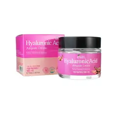 EKEL Ампульный крем с ГИАЛУРОНОВОЙ КИСЛОТОЙ 70 мл, изображение 5