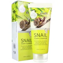 EKEL Пенка для умывания с экстрактом МУЦИНА УЛИТКИ 100 мл, изображение 4