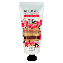 BEAUMYR Ультра-увлажняющий крем для рук с розой 100 мл