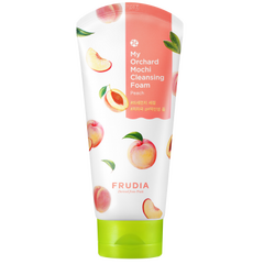 Увлажняющая пенка для умывания с персиком Frudia My Orchard Mochi Cleansing Foam, 120 мл