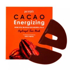 Тонизирующая гидрогелевая маска для лица с какао Petitfee Cacao Energizing Hydrogel Face Mask, 1 уп (5шт), изображение 2