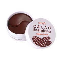 Тонизирующие гидрогелевые патчи с какао Petitfee Cacao Energizing Hydrogel Eye Patch, 60 штук, изображение 6