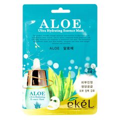 EKEL Тканевая маска для лица ALOE 25 мл, изображение 2