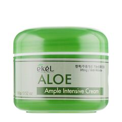 EKEL Ампульный интенсивный крем с ЭКСТРАКТОМ АЛОЕ 100 гр, изображение 2