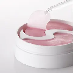 Осветляющие тканевые патчи для глаз с витаминным комплексом Petitfee Pink Vita Brightening Eye Mask, 60 шт, изображение 2