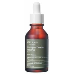 Успокаивающая ампула с хауттюйнией и чайным деревом Mary&May Houttuynia Cordata + Tea Tree Serum, 30 мл