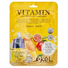 EKEL Тканевая маска для лица VITAMIN 25 мл