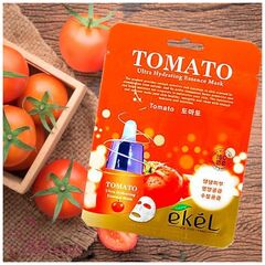 EKEL Тканевая маска для лица TOMATO 25 мл, изображение 3