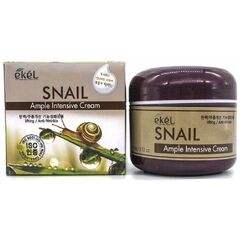 EKEL Ампульный интенсивный крем с ЭКСТРАКТОМ МУЦИНА УЛИТКИ 100 гр, изображение 3