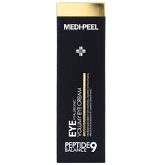 Омолаживающий крем для век с пептидами Medi-Peel Peptide Balance9 Eye Hyaluronic Volumy Eye Cream, 40 мл, изображение 3