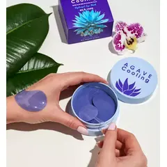 Охлаждающие гидрогелевые патчи с экстрактом агавы Petitfee Agave Cooling Hydrogel Eye Mask, 60 шт, изображение 4
