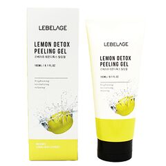 Пилинг-скатка для лица с экстрактом лимона Lebelage Lemon Detox Peeling, 180 мл, изображение 2