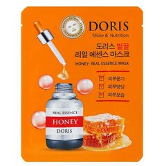 DORIS Тканевая маска для лица с медом HONEY REAL ESSENCE 25 мл