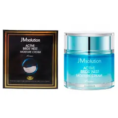 Увлажняющий крем с экстрактом ласточкиного гнезда JMsolution Active Birds Nest Moisture Cream Prime, 60 мл, изображение 3