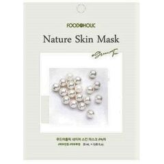 FOODAHOLIC NATURE SKIN Тканевая маска для лица с с жемчугом 23 мл