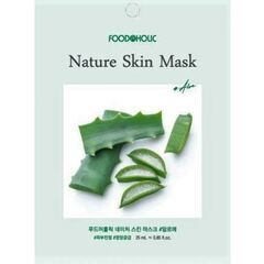 FOODAHOLIC NATURE SKIN Тканевая маска для лица с алое 23 мл