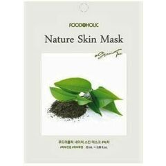 FOODAHOLIC NATURE SKIN Тканевая маска для лица с зеленым чаем 23 мл