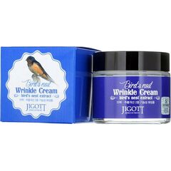 JIGOTT Антивозрастной крем с экстрактом ласточкиного гнезда BIRD'S NEST WRINKLE CREAM 70 мл, изображение 3
