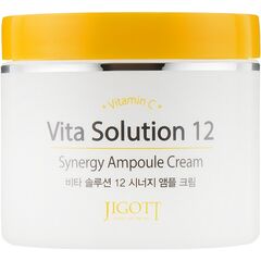 JIGOTT VITA SOLUTION 12 Энергетический ампульный крем для лица SYNERGY 100 мл, изображение 6