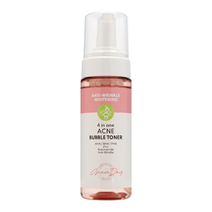 GRACE DAY Anti-Wrinkle Whitening Пузырьковый тонер от прыщей 4в1
